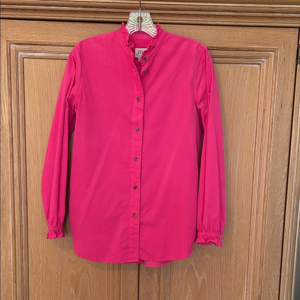 J. Crew small wale corduroy Blouse